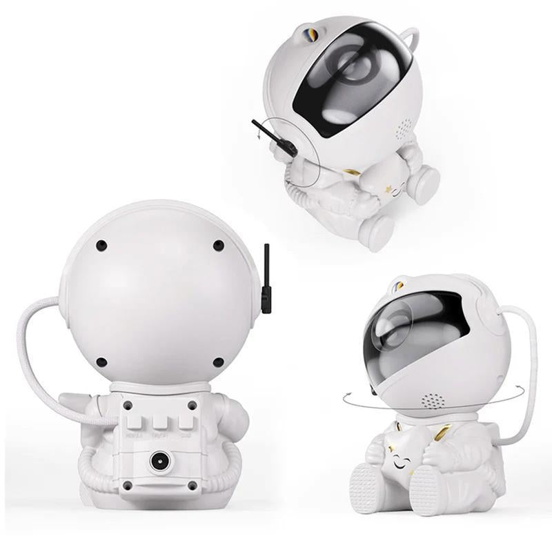 【Christmas Gift】Astronaut Galaxy Star Projector Starry Night Light - Starry Nebula Ceiling Projection Lamp with 8 Modes, Remote and 360° Adjustable, Gift for Kids Adults for Bedroom Decor Aesthetic USB Rechargeable